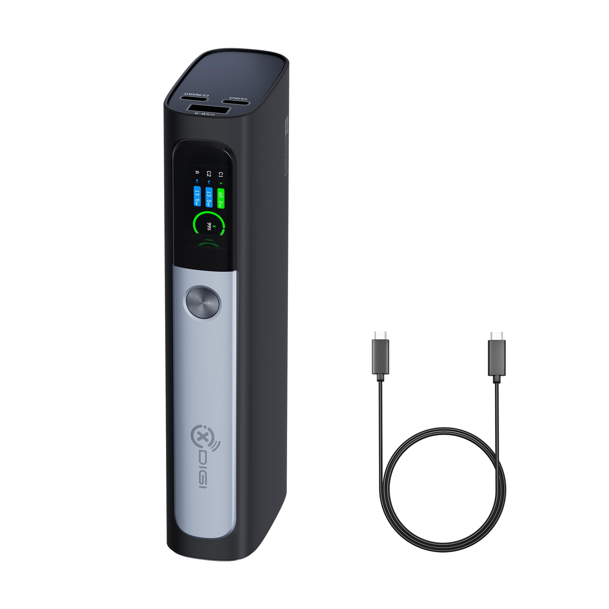 Amazon | X DIGI モバイルバッテリー (20000mAh 130W) USB-C×2