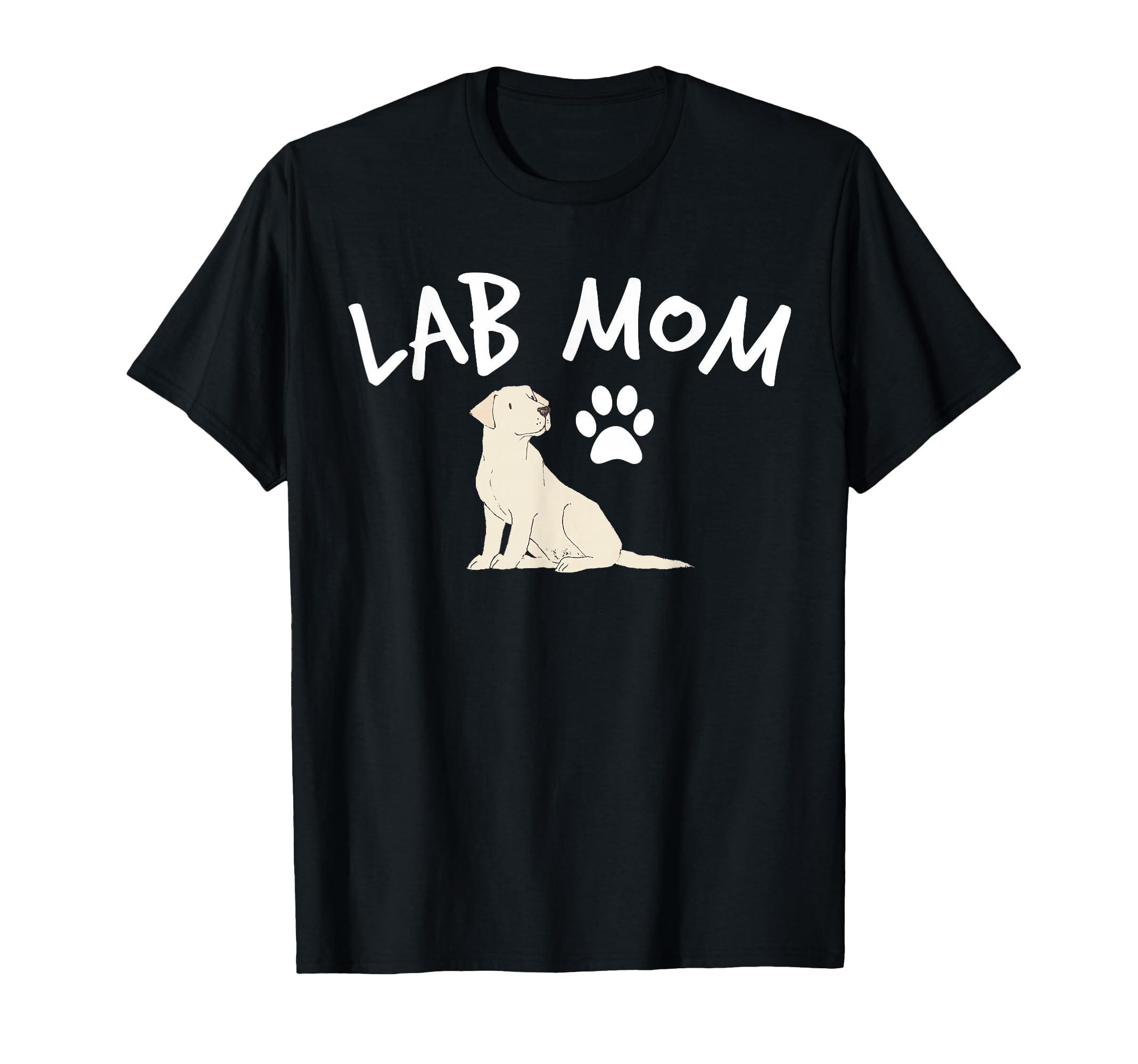 Labrador Retriever Lab Mom Dog Puppy Pet Lover T-Shirt