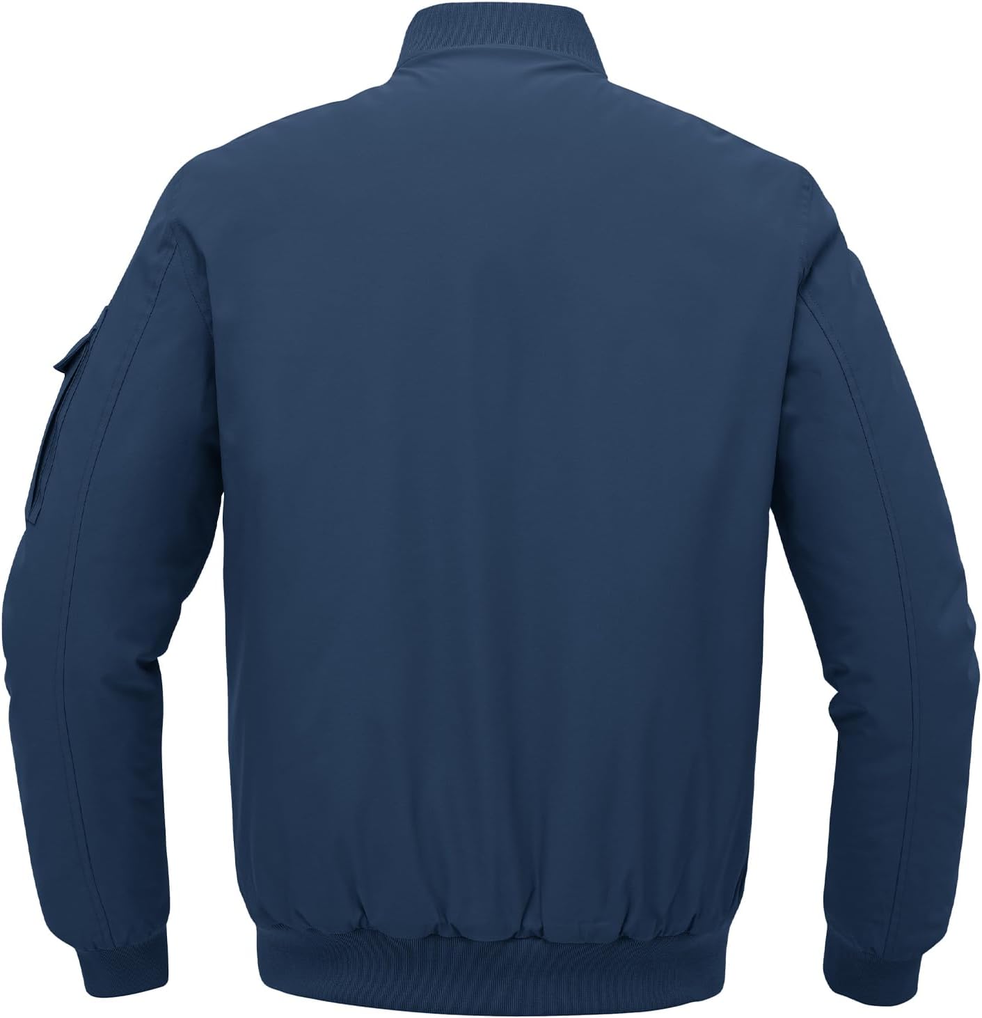 Gopune Men's Windproof Bomber Jacket Warm Water Resistant Windbreaker Winter Outwear Quilted Jackets Coats - Image 3