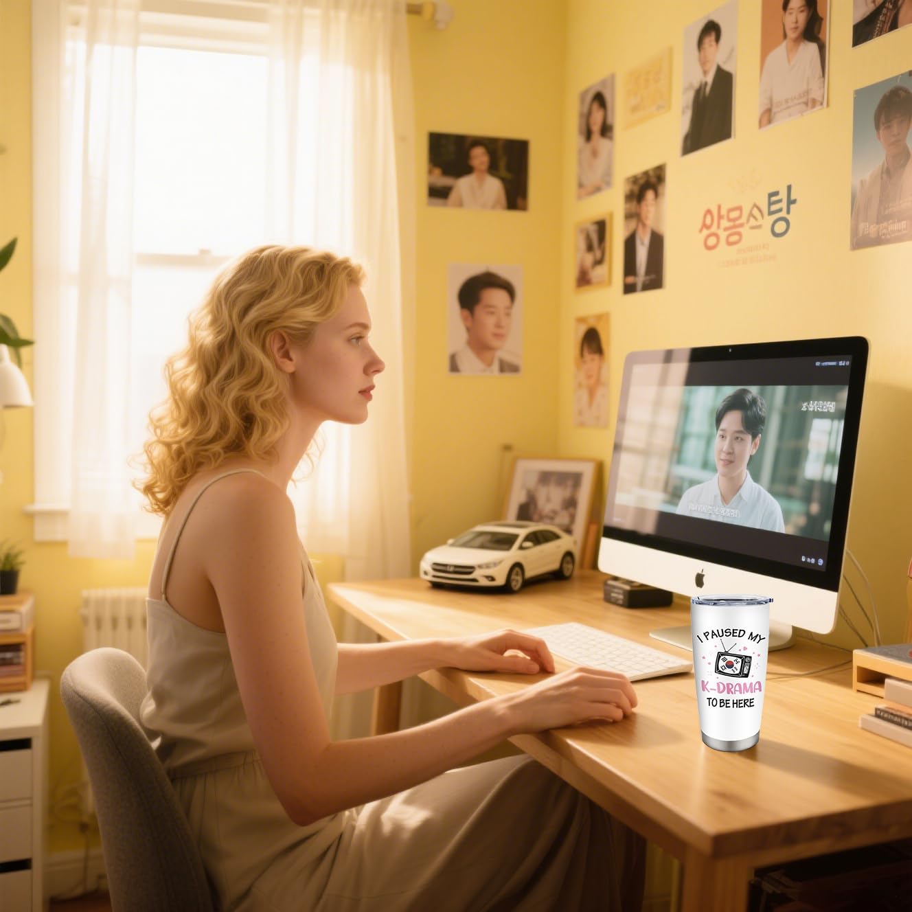 Korean Drama Gifts Tumbler 20OZ 1PC, Korean Gifts for Women/Men, K Drama Present, K-Drama Merch, K Pop Gift Ideas for Teen Girl, Kdrama Birthday Cup Mug - Image 4