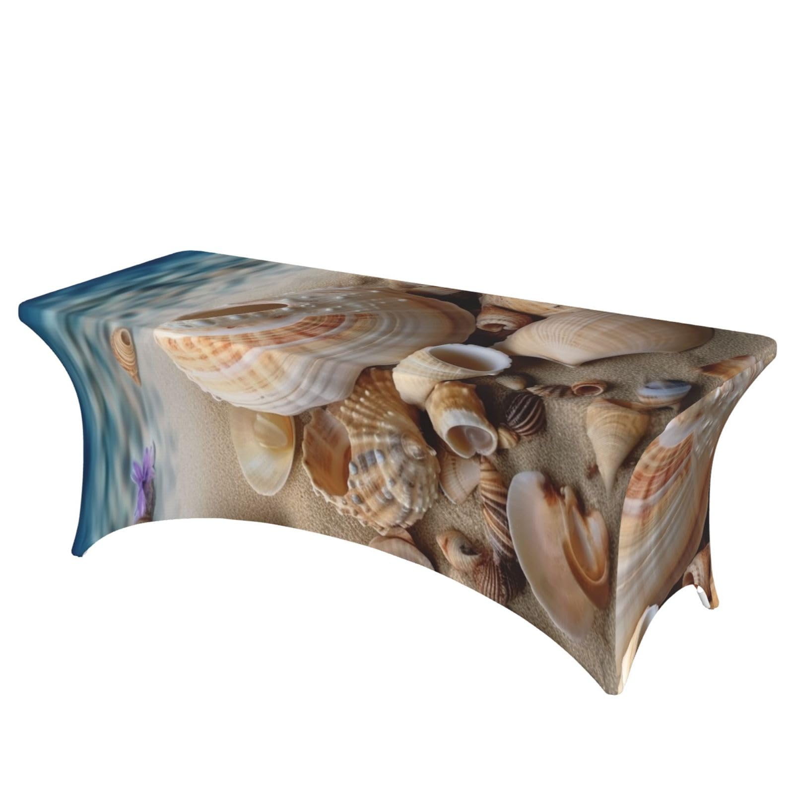 Nappe universelle élasthanne 1.8m lavable pour effacer les plis des tables de banquet