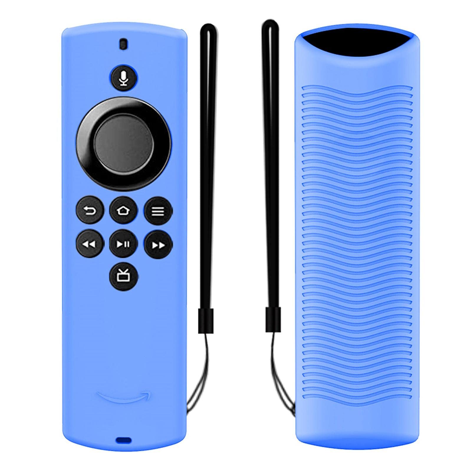 Cover Protettiva in Silicone, Cover in Silicone Morbida Antiurto, Cover Protettiva in Silicone Compatibile per Voice Remote Lite/ TV Stick Smart TV Remote Custodia in