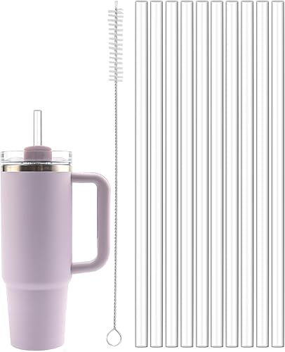 Paquete de 6 popotes reutilizables para Stanley Adventure Quencher vaso de viaje de repuesto de 40 onzas para accesorios de copa Stanley, popotes