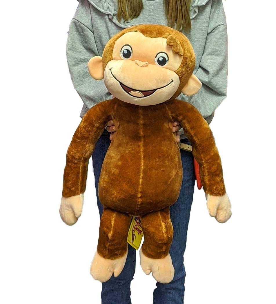 希少】E'S おさるのジョージ ぬいぐるみ カーボーイ タグ付き