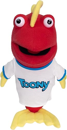 Toon in with Me Toony The Atún - Réplica de peluche Lindo animal de peluche suave 16 pulgadas de alto Toon in with Me Toony The Atún - Réplica de peluche Lindo animal de peluche suave 16 pulgadas de alto