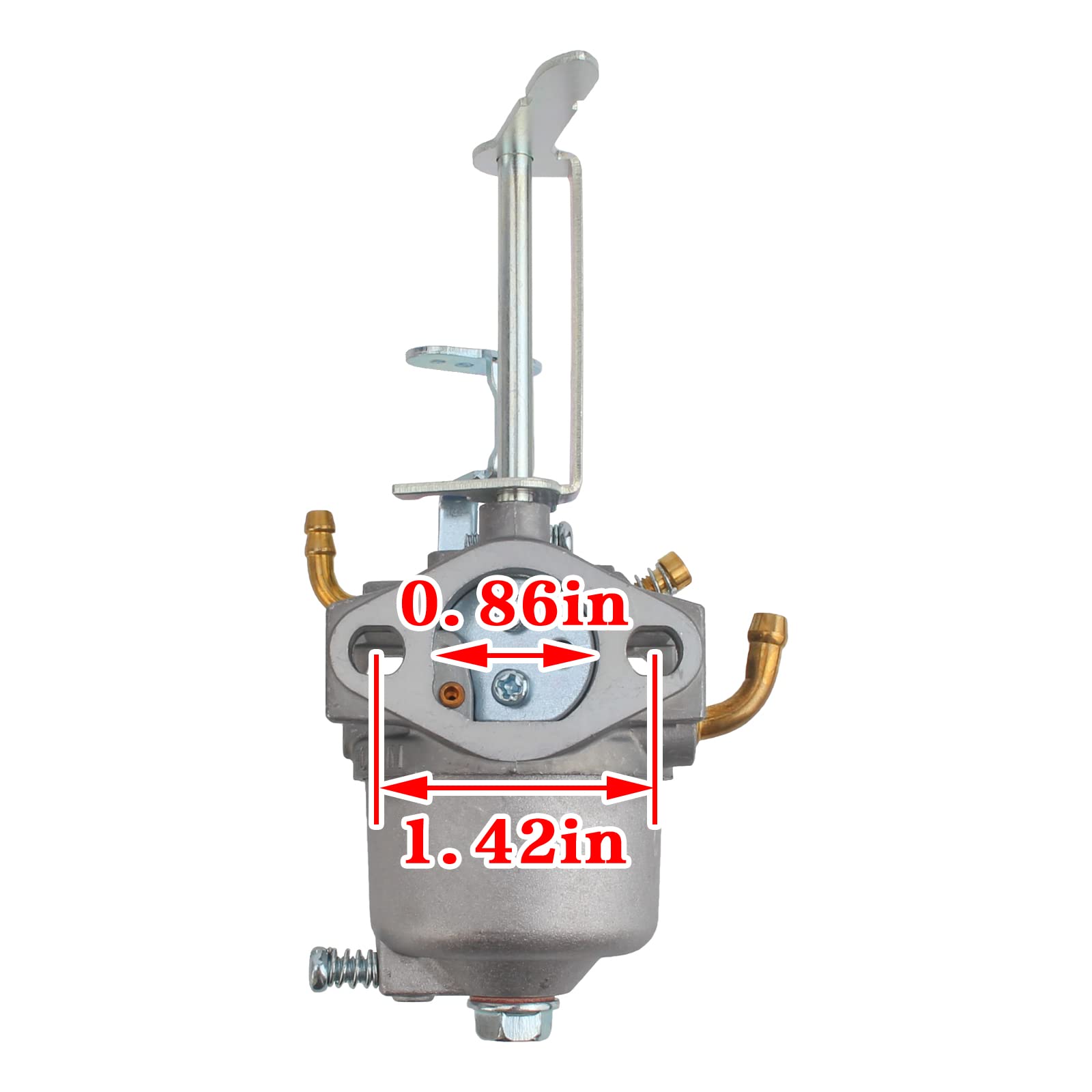 Carbhub 119-1980 Snowblower Carburetor for Toro 119-1980 Stens 520-876 Power Clear 180 418ZR 418ZE Snowblower 117-7728 119-1929 SnowThrower Key for Toro 17740 36001 36002 36003 37779 37780 37781