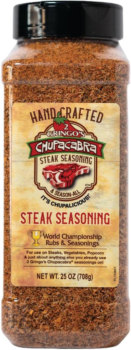 2 Gringos Chupacabra Steak Seasoning, 25 Ounces