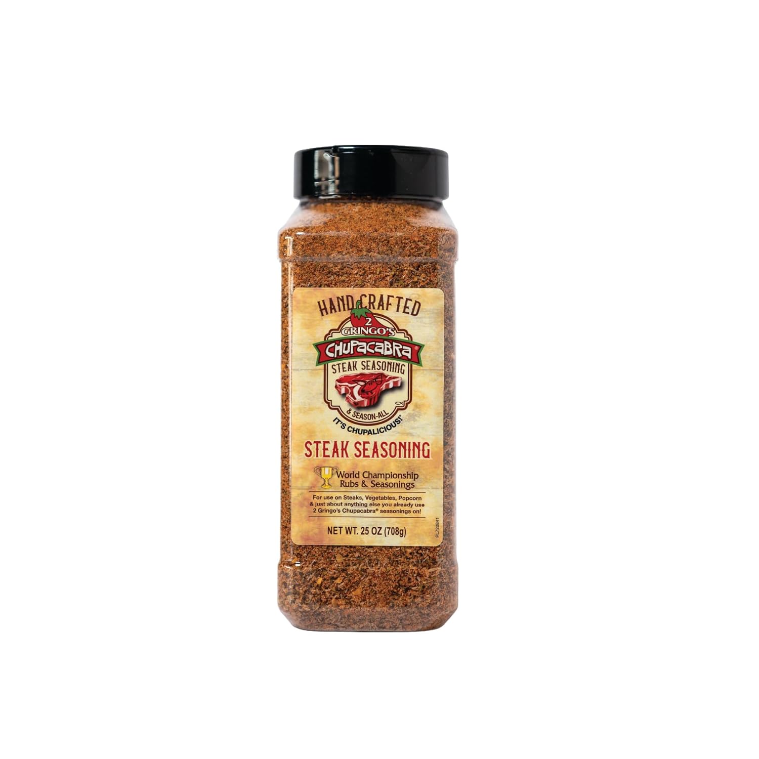 Sazonador para Carne 2 Gringos Chupacabra, 25 oz