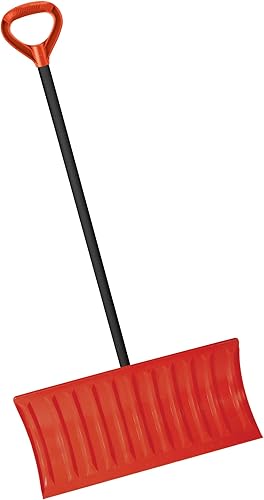 Bigfoot 1280 - Pala de nieve con mango de madera de 25 pulgadas