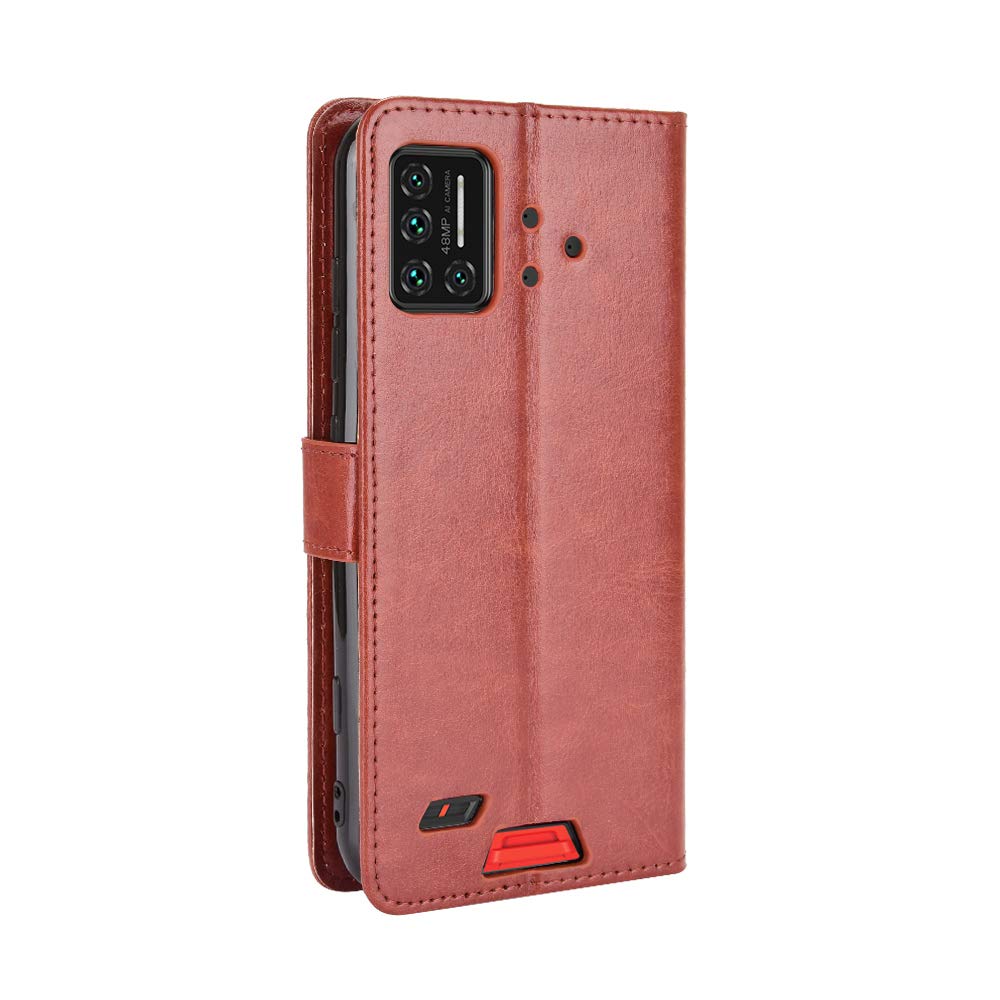 Housse étui Portefeuille Pour UMIDIGI Bison - Noir Similicuir - Avec Emplacements Cartes - NEUVE