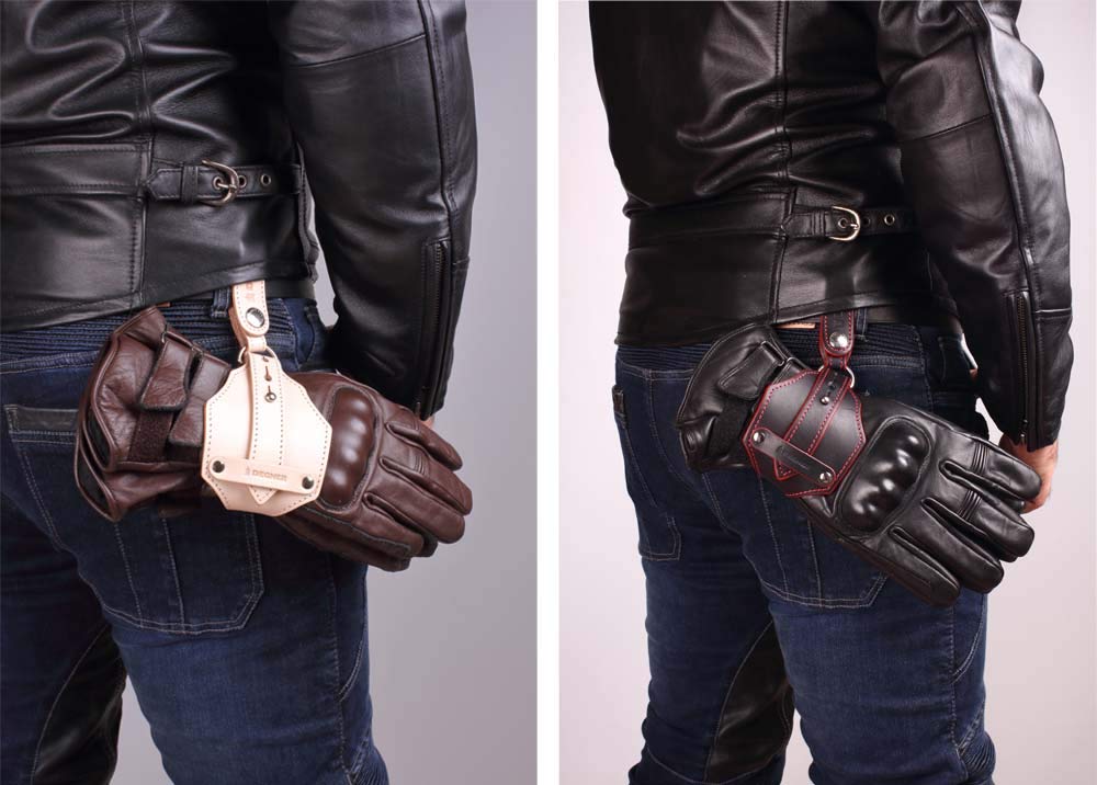 Amazon | デグナー(DEGNER) レザー グローブ ホルダー/LEATHER GLOVE