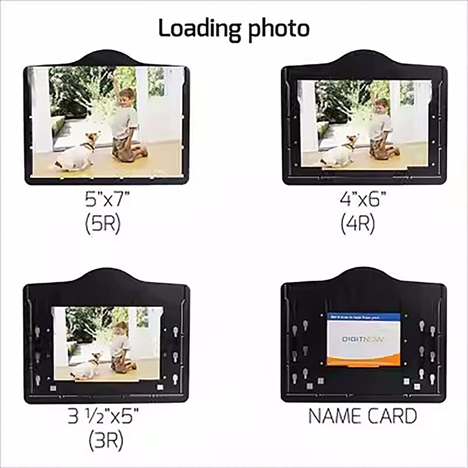 Conversor de Fotos Digitales, escáner Digital de películas y Diapositivas, Pantalla LCD de 2,4 Pulgadas, Captura Fotos de 8,9 x 12,7 cm, 10 x 15 cm y 13 x 18 cm, Diapositivas y Negativos de 35 mm, y
