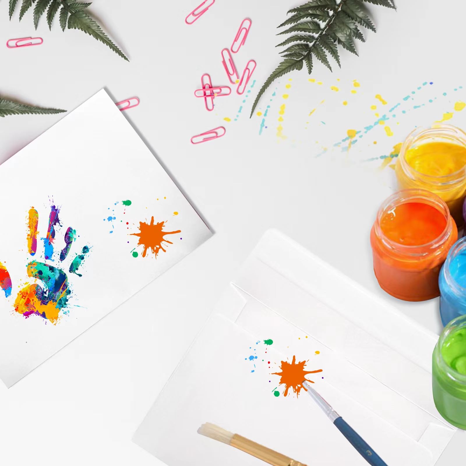 Sobres A4, 100 sobres de 4 x 6 pulgadas para sobres de papel kraft, tarjetas de felicitación, correos, sobres de invitación imprimibles, bodas, fiestas, fotos, postales, sobres de tamaño carta
