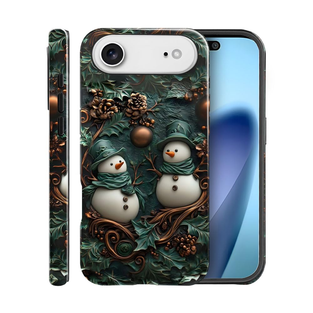 Coque compatible P19JL Air rigide hybride de téléphone Noël - 8