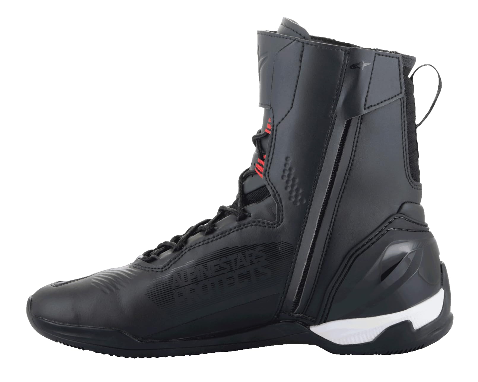 Alpinestars Superfaster Scarpe da moto, nero/rosso/bianco, 9.5