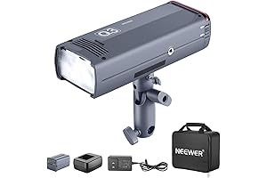 Neewer Q3 200Ws 2.4G TTL Flash Strobe with 3200mAh Battery