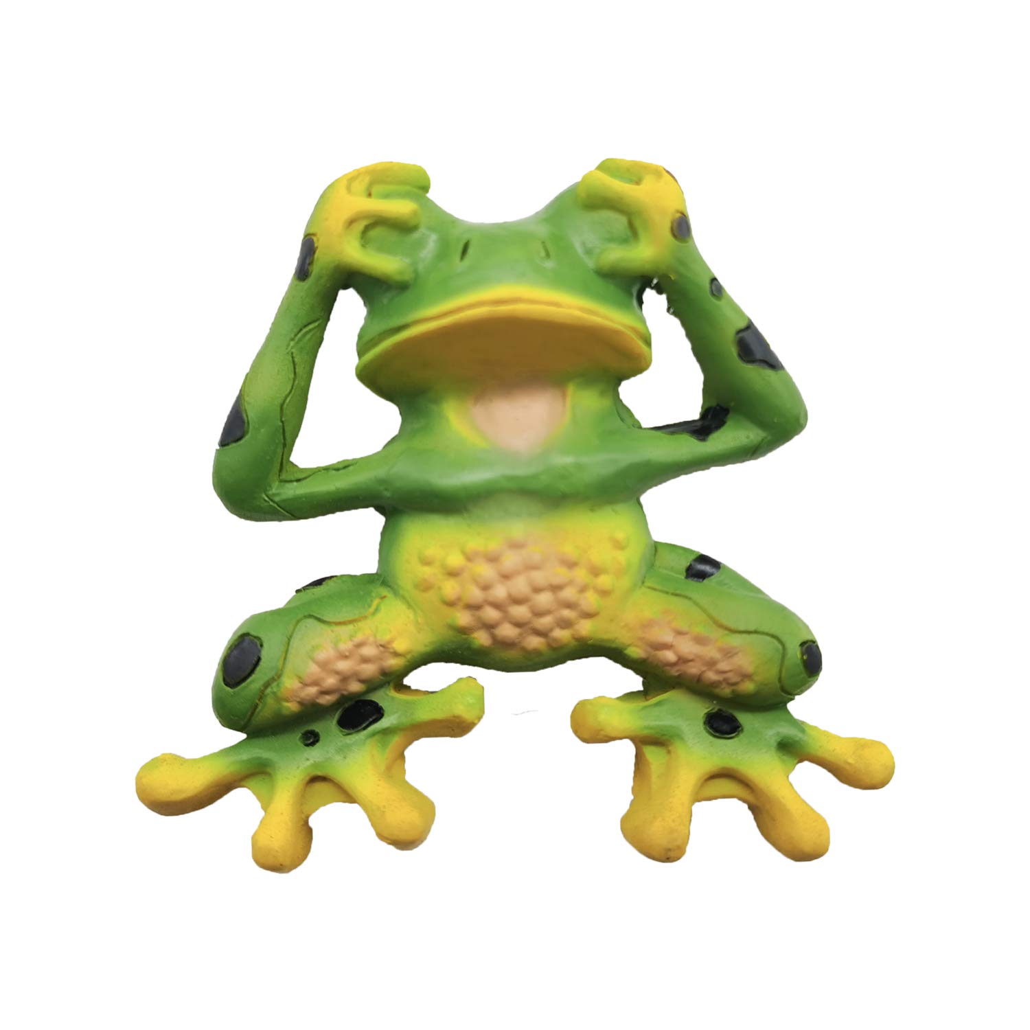 Wedarego Frog 3D Refrigerator Magnet Tourist Travel Souvenirs Handmade Resin Craft, Fridge Magnet Collection Gift Magnetic Stickers Home Kitchen Decoration