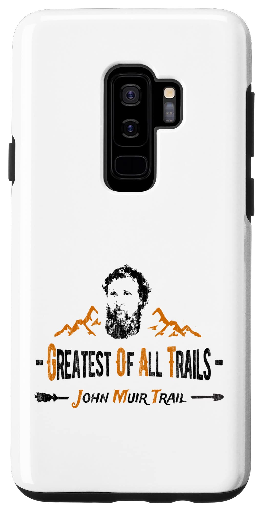 Galaxy S9+ JMT GOAT Hiking Apparel Greatest Of All Trails Hiker Design Case
