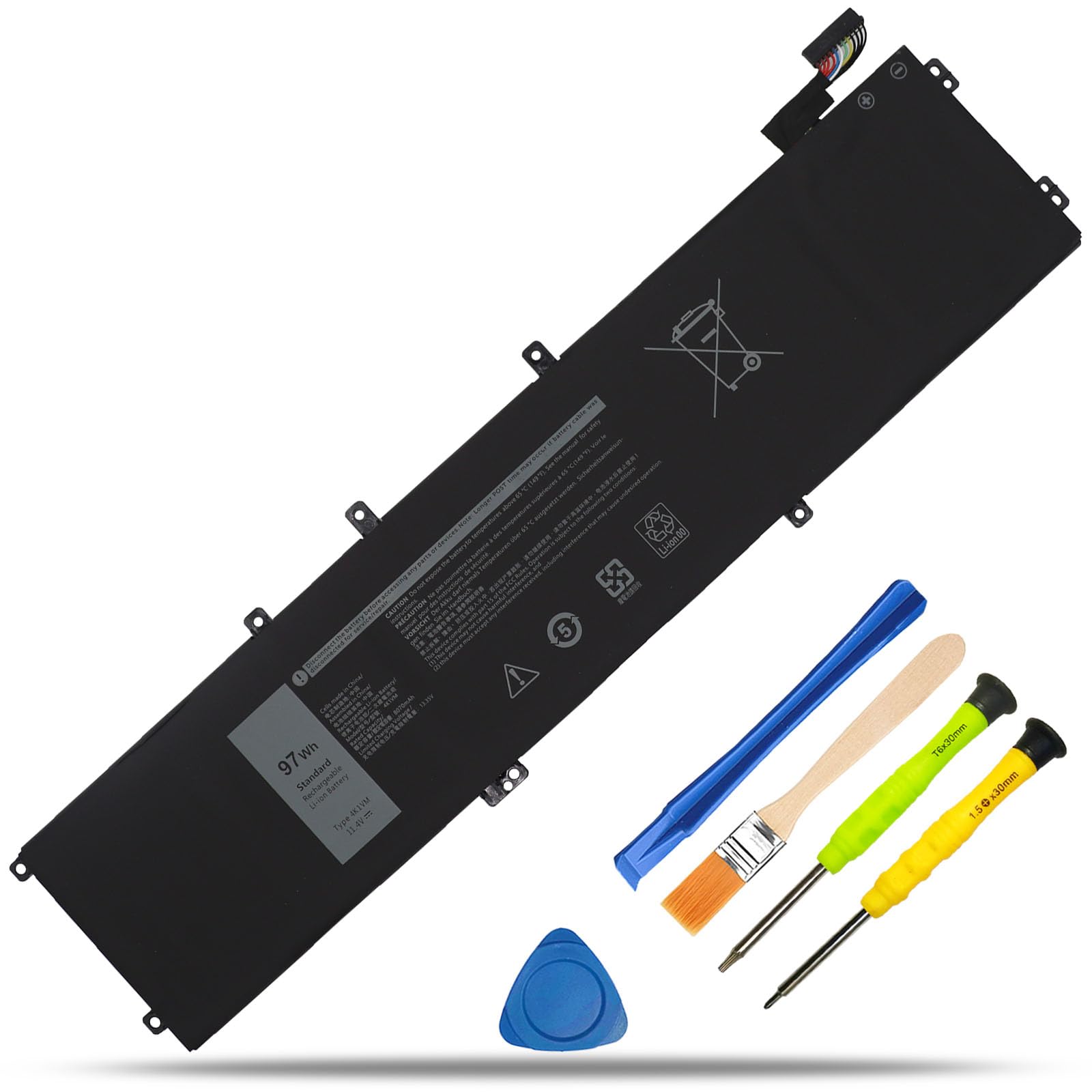 Amazon.com: RHKRKQN 4K1VM Laptop Battery Replacement for Dell G7