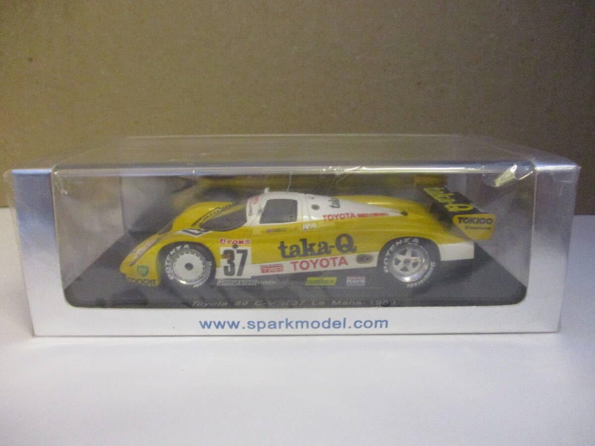 Amazon | SPARK ミニカー 89 C-V #37 LE MANS 1989 TAKA-Q 1/43 S2359