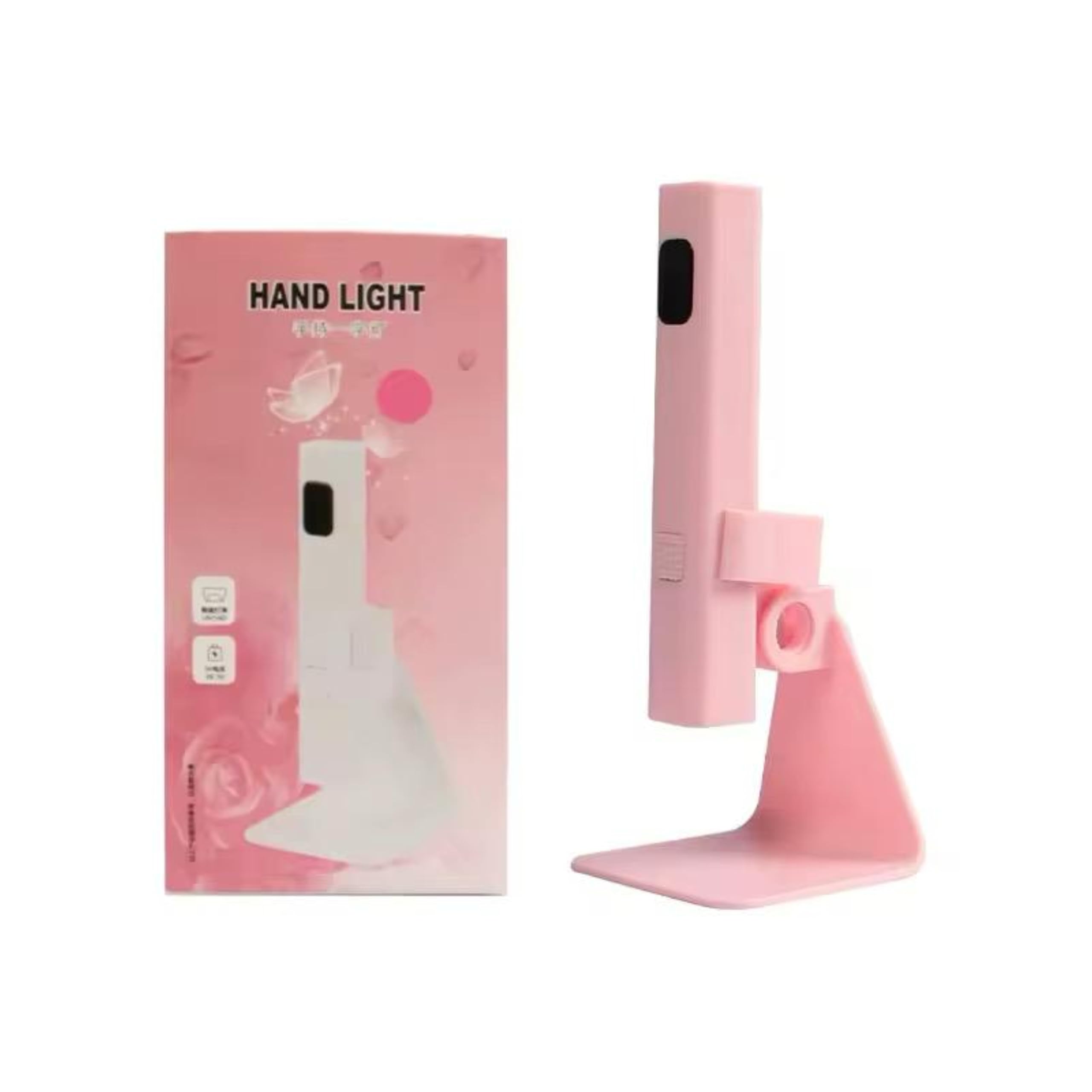 BOLT BEE- Lightweight, Portable & Handheld Nail Lamp: This LED nail lamp for gel nail polish is designed for maximum portability, with a sleek, mini and handheld design that fits if (TORCH LAMP WITH HOLDER STAND)