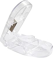 Vista 1 de Apex Pill Splitter - Cuchilla de corte biselada doble - Cortador de píldoras para pastillas y tabletas pequeñas y grandes - Dosis precisa