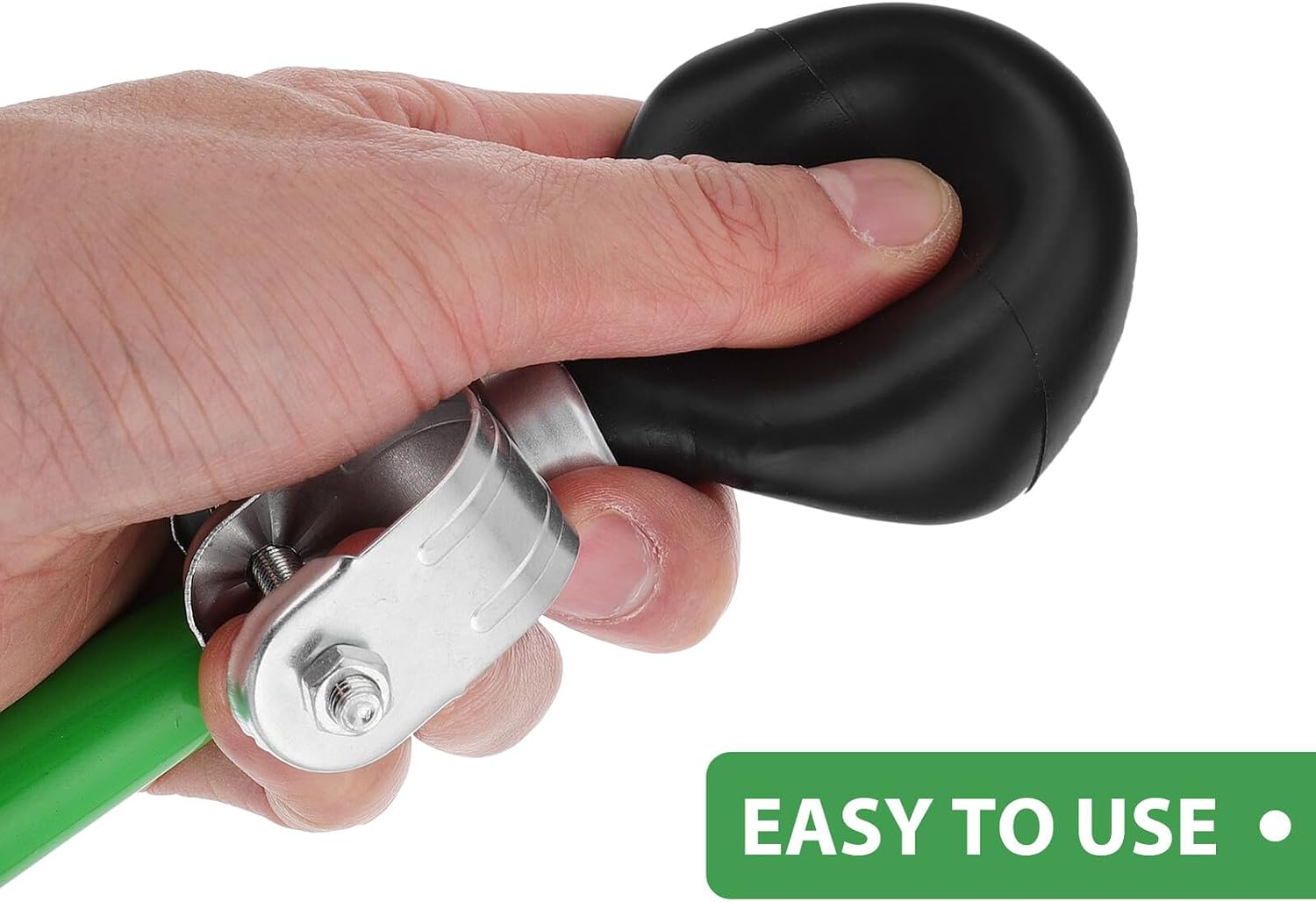 Mountain Bike Bicycle Air Horn Metal Bell, Single Green Cycling Horn for Adults, Handlebar Bike Accessory for Outdoor Riding