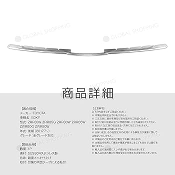Amazon | ヴォクシー 80系 後期 ZRR80 ZRR85 フロントグリル