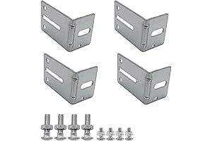 12-Gauge Garage Door Track Jamb Bracket (4-Pack)