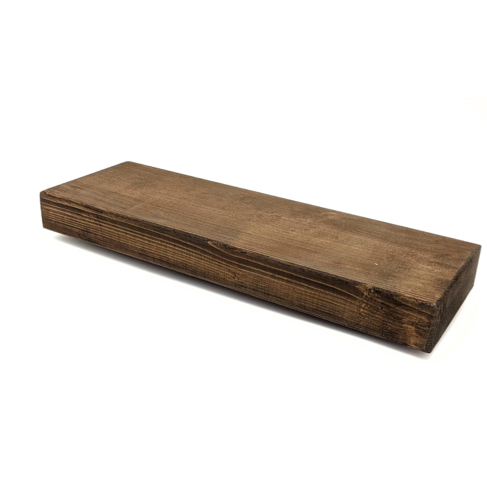 Suyak Handmade Wooden Shelves - Floating Wall Shelves for Stylish Storage in Kitchen and Bedroom - Rustic Wood for Walls, Shelf, Bookshelf and Home Décor