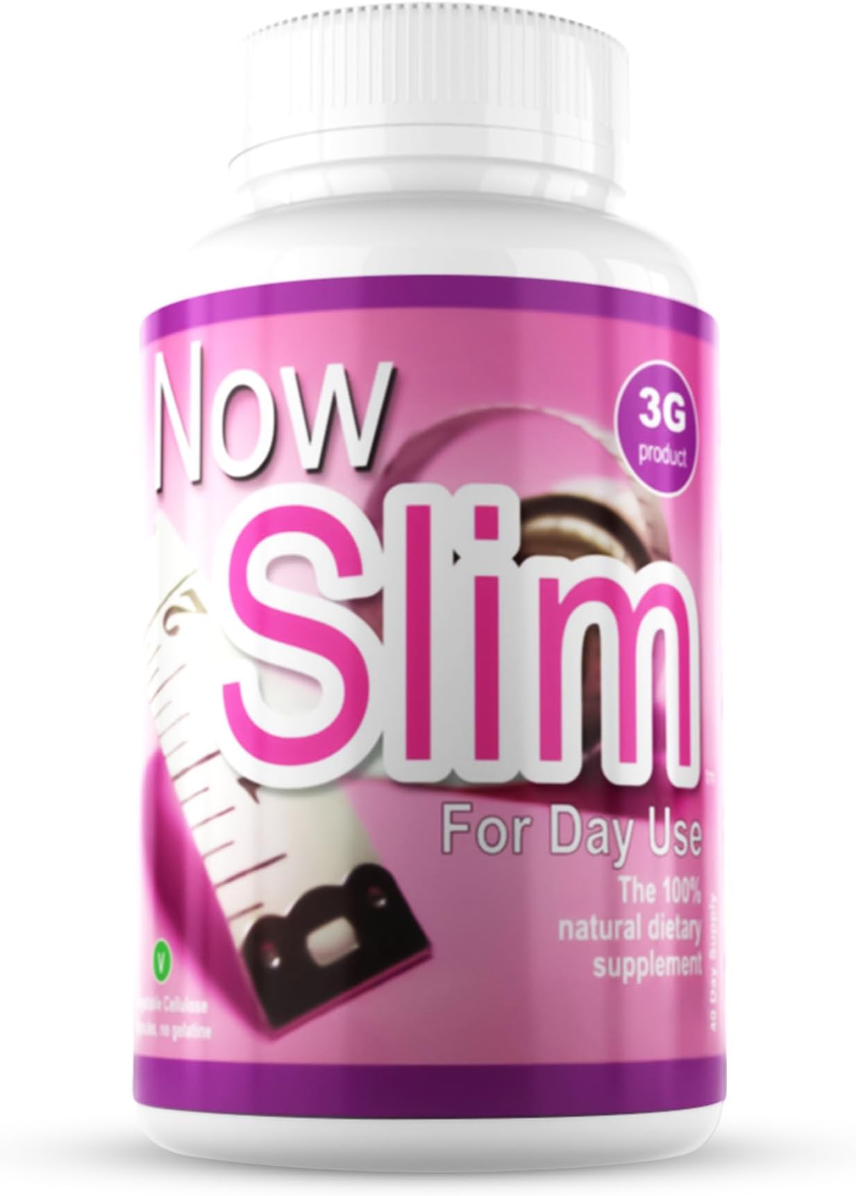 Now-Slim 3G Day-Time Fat Burner Slimming 84 Capsules– Natural Appetite Control & Metabolism Booster | L-Tyrosine, Green Tea & Energy Support – Vegan – Ideal for Workout & Active Lifestyle