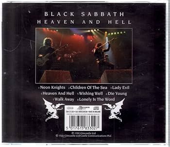 80s ヴィンテージ ブラックサバス HEAVEN AND HELL Black Sabbath – Heaven And Hell – Vinyl (LP, Album, Stereo