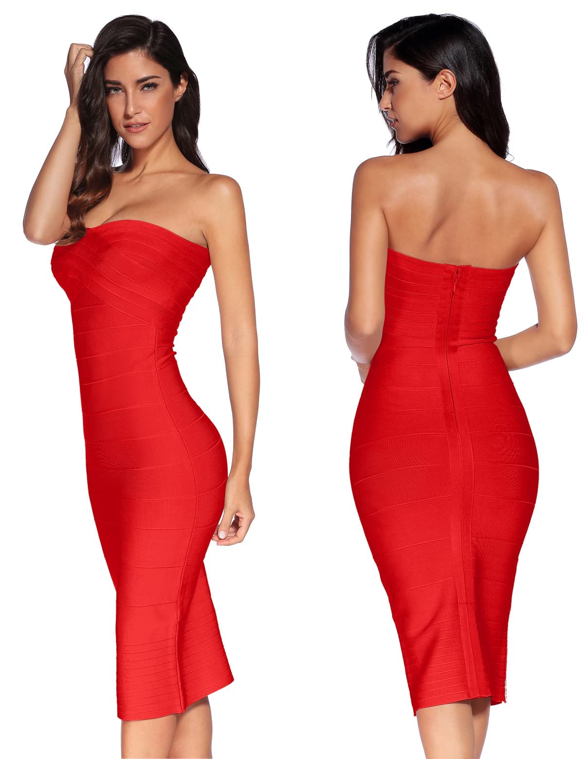 Amazon.com: meilun: Strapless dresses Amazon.com: meilun: Strapless dresses