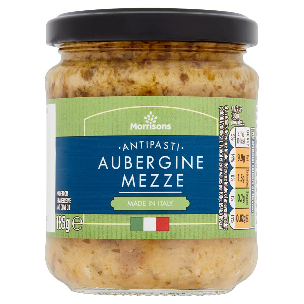 Morrisons Aubergine Meze 185G,, 1 x 1 g