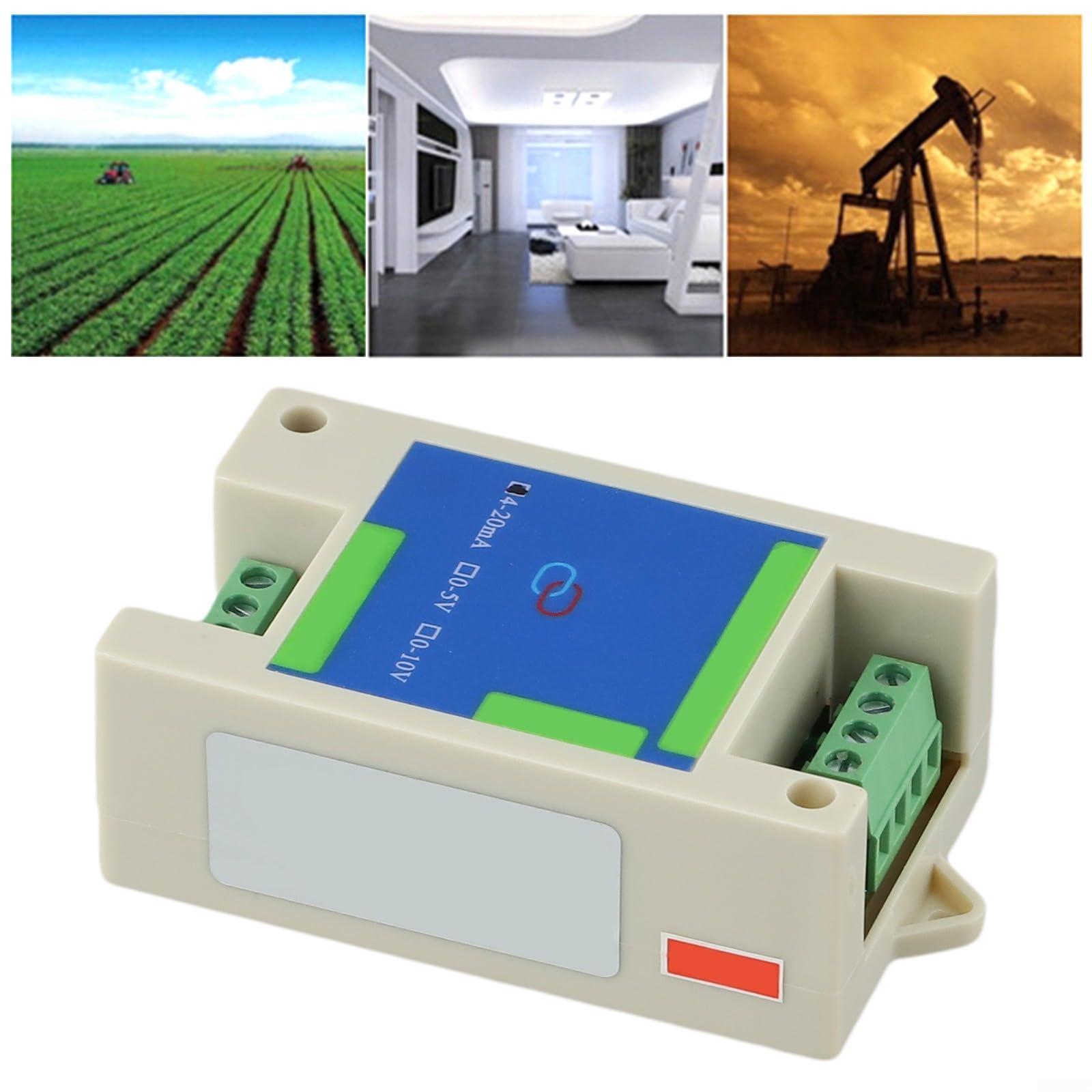 Modulo convertitore industriale da RS485 ad analogico con 2/4 canali per Modbus RTU, precisione 0,1% a 12 bit, 0-20mA 0-5V 0-10V, alimentazione DC 5-30V (2Channel 4-20mA)