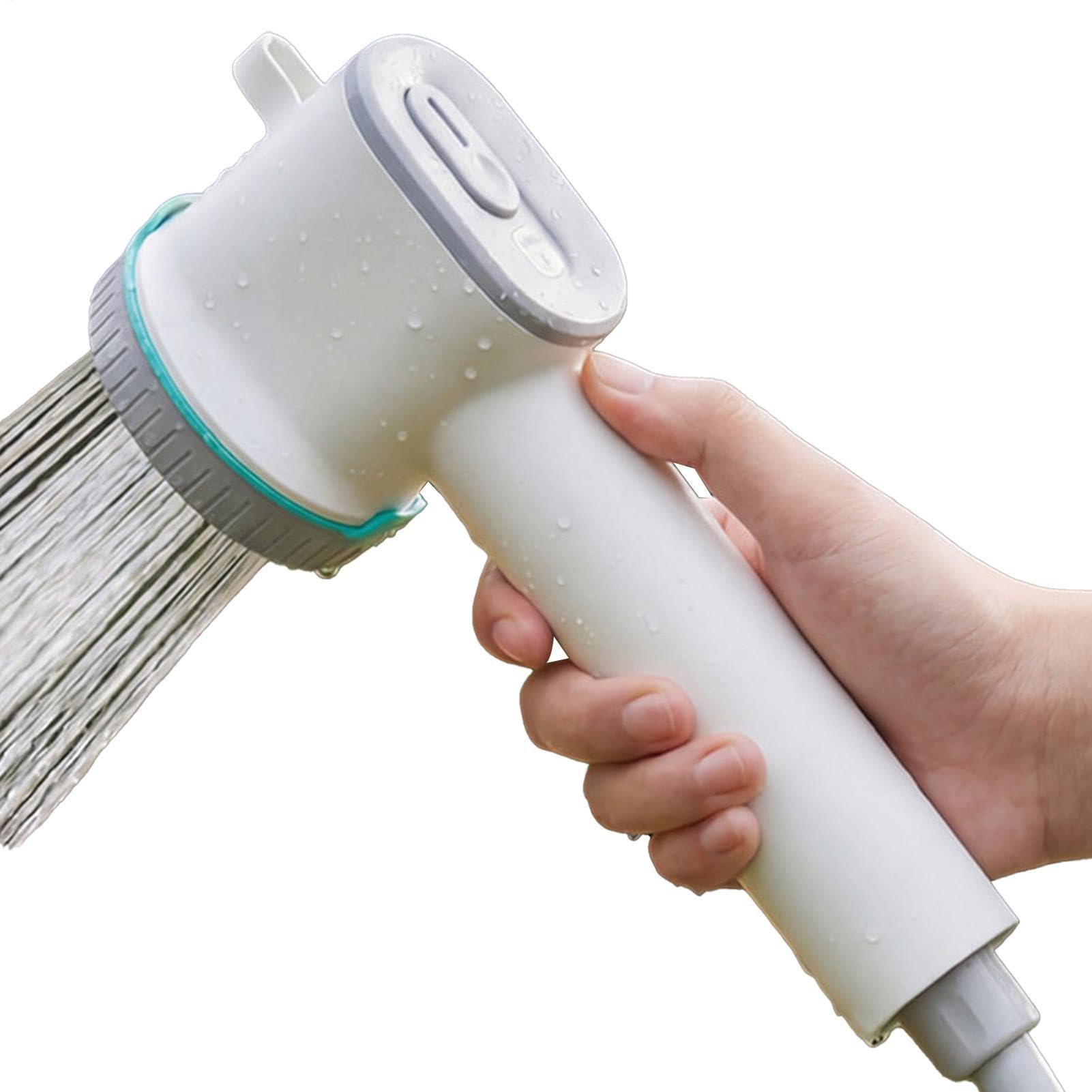 Generico Doccia Da Campeggio Soffione Elettrico A 2 Modalità Con | Doccia Elettrica Portatile Leggera per Giardino Balcone Viaggio Camper Spiaggia Campeggio Escursionismo Prato Zaino
