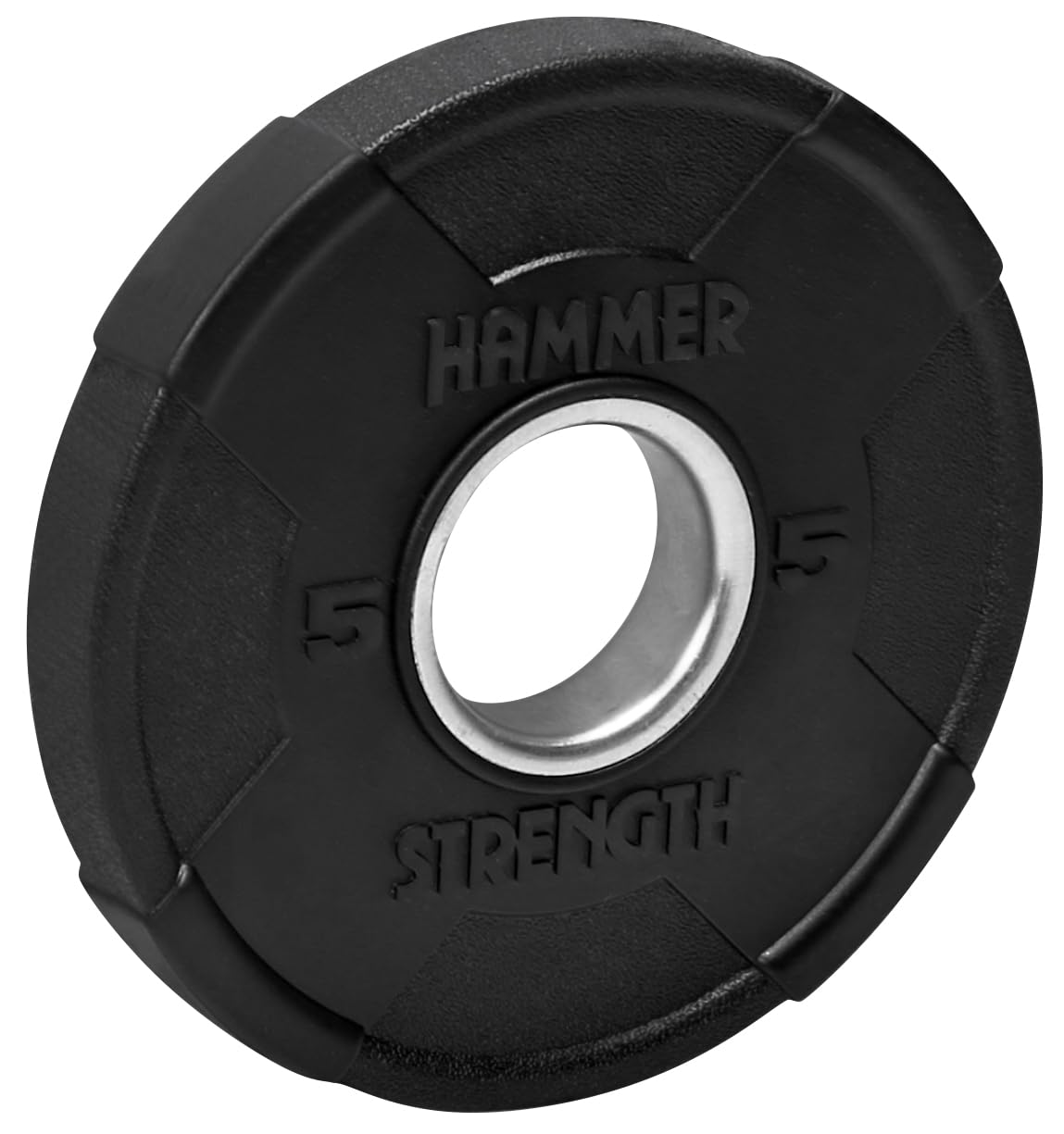Hammer Strength 5Lb Round Rubber Olympic Plate