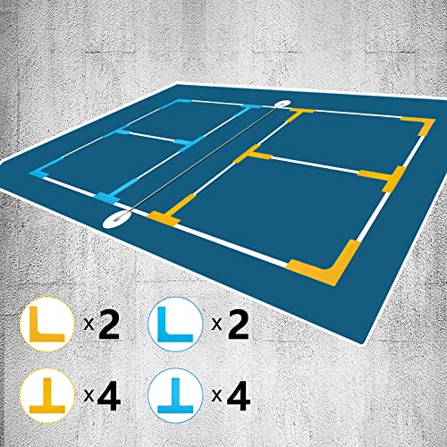 image for Eco Walker Court Lines Marker Kit Throw Down Markers Create Your Own M