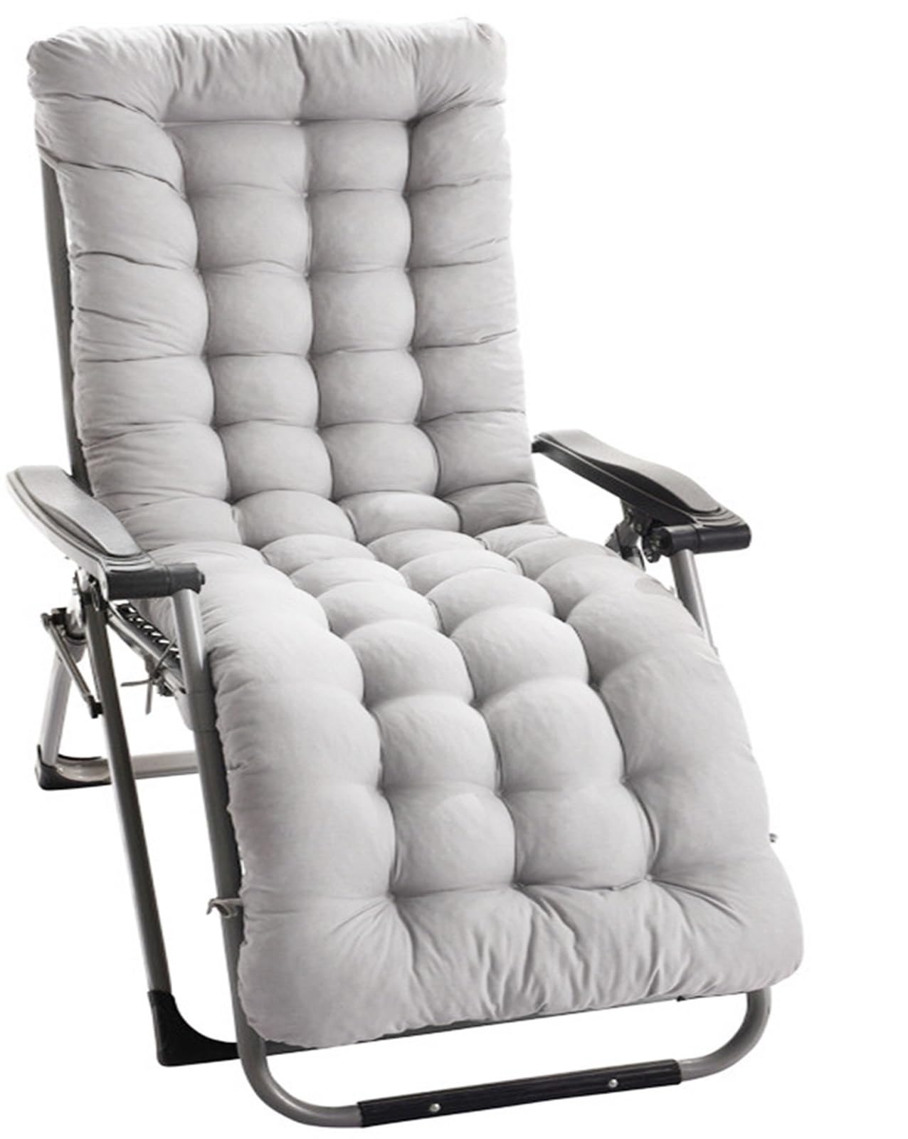 Cuscini per lettini Prendisole Cuscino per sedie da Salotto Portatile per Giardino Lettini da Sole per Interni all'aperto(#7,170x48x8cm)