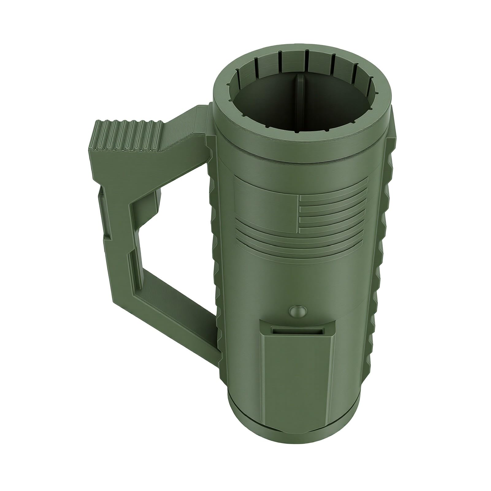 Soporte de cerveza impreso en 3D con doble capacidad para latas de 12oz