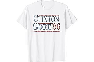 Distressed Bill Clinton President Reelection Campaign T-Shirt