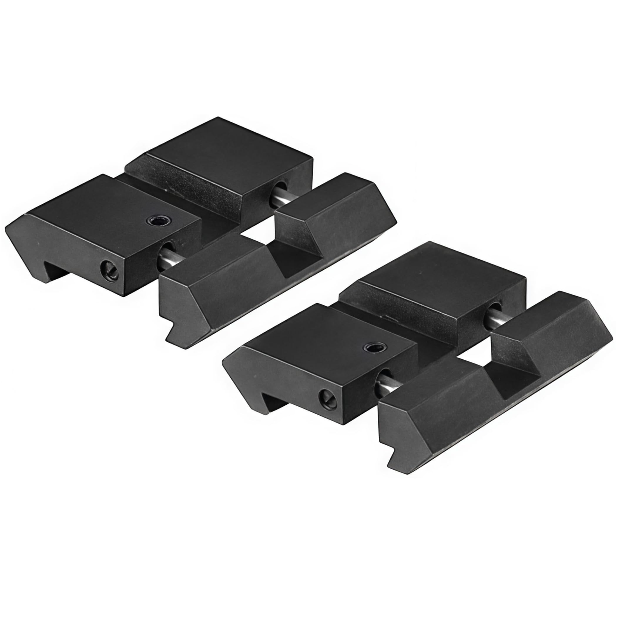 2Pcs/Lot Military Dovetail to W.eaver Picatinny 11mm to 22mm Aluminum Adapter .22 cal Rifle Gun Mount Base Snap In Rail Adapter