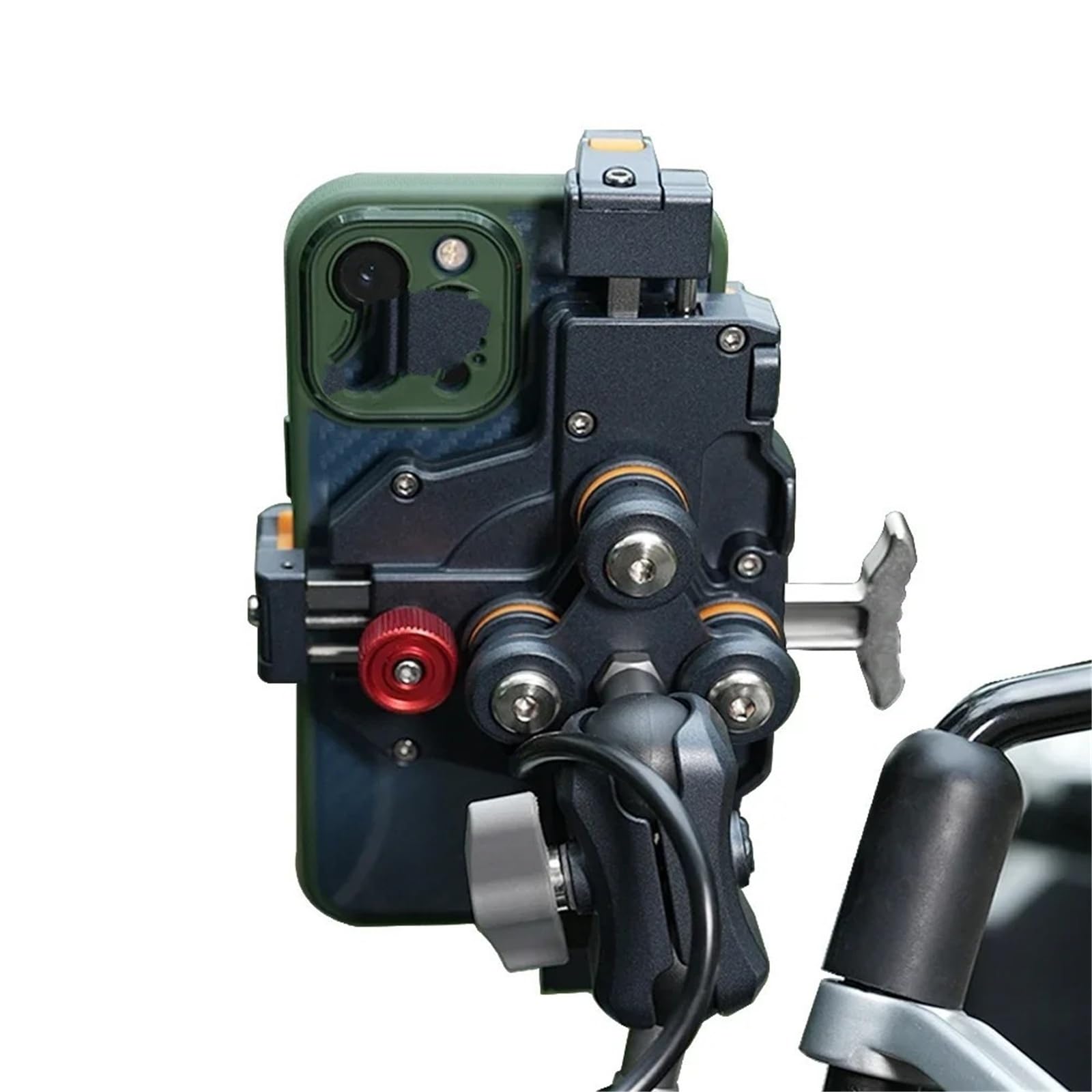 Moto Porte Telephone Support Universel pour Téléphone Portable Abs pour Guidon De Vélo