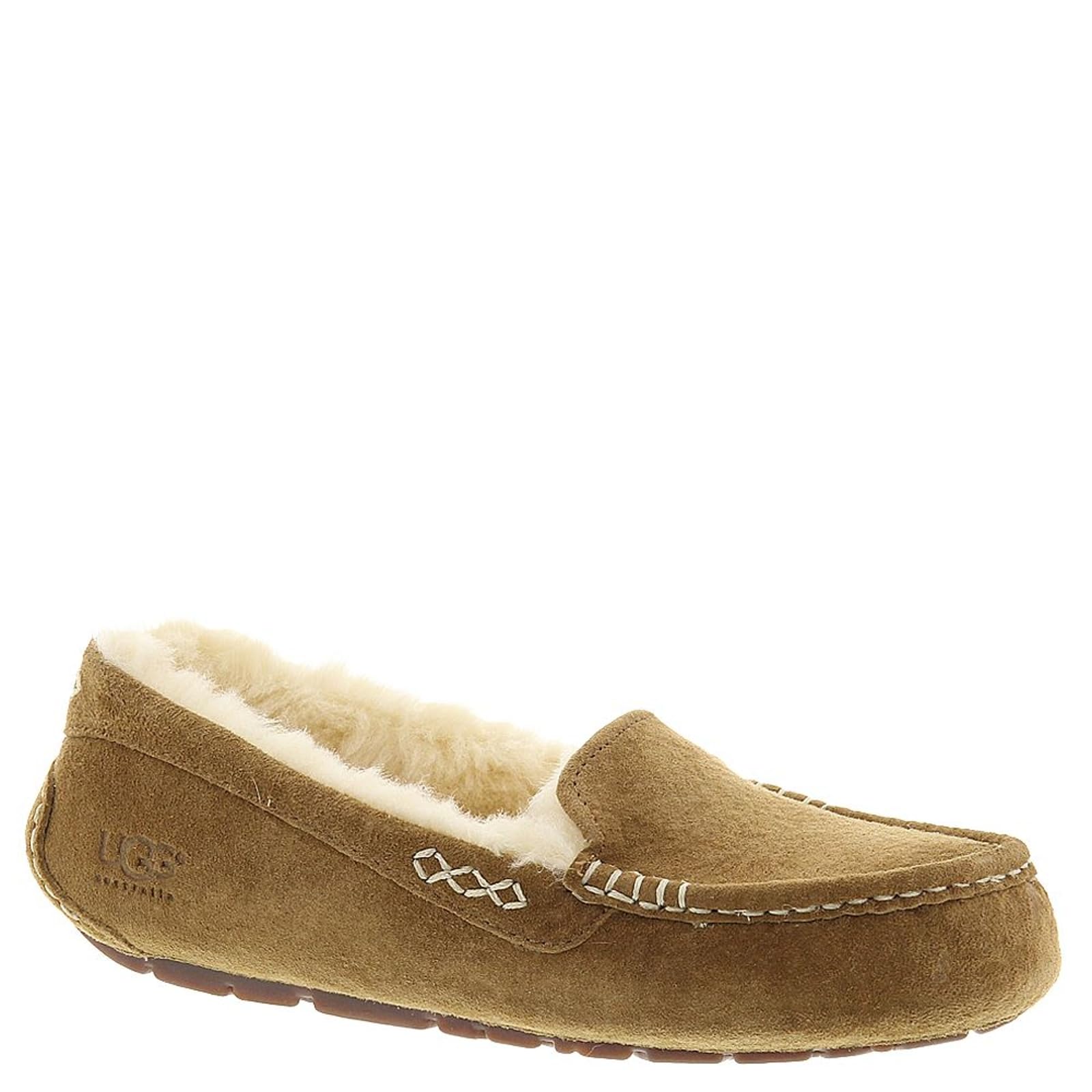 UGG Women's Ansley Slippers, Chestnut, 9 Wide, chestnut