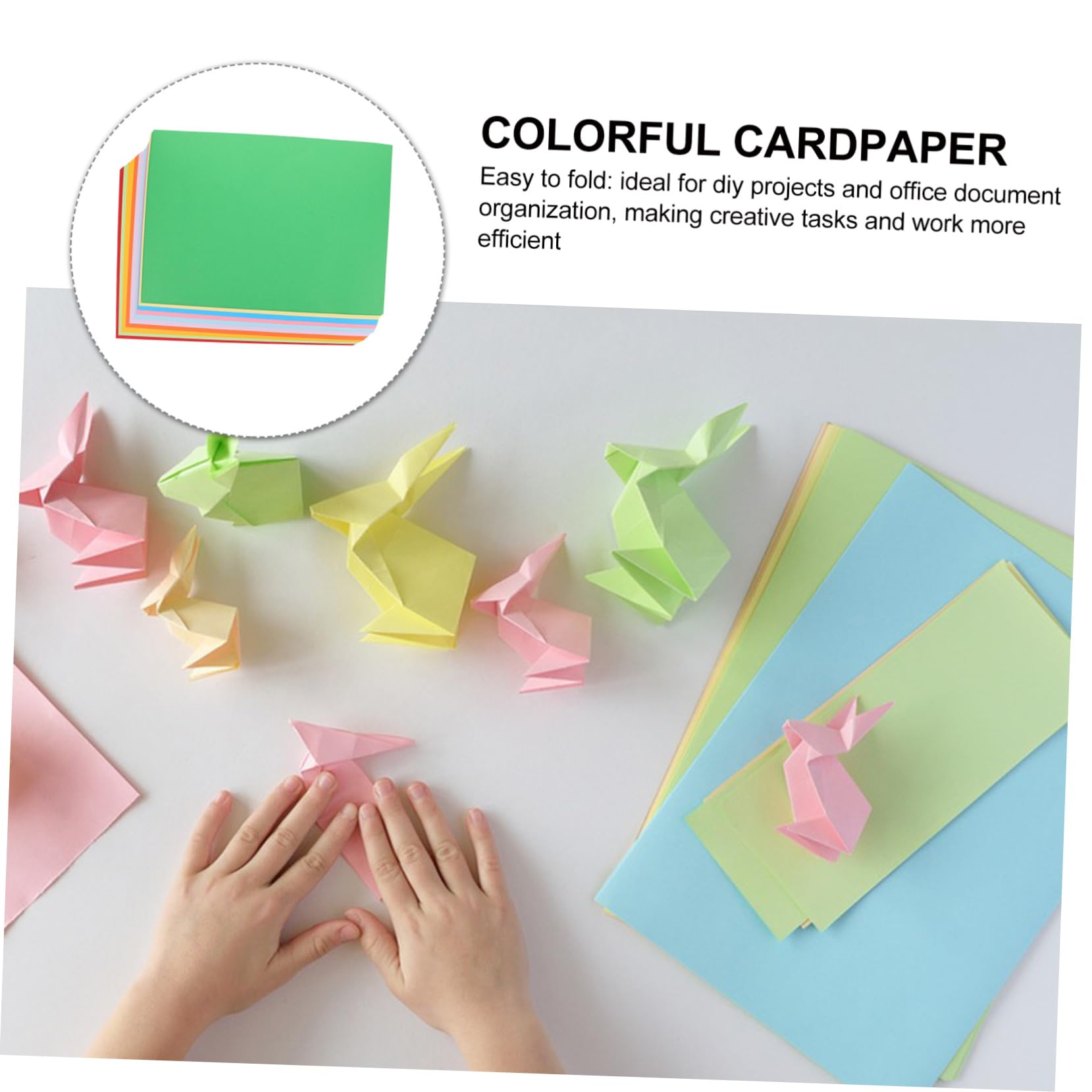 Mehrfarbiges Kopierpapier 100 Blatt Papier für Büro und Werbedruck