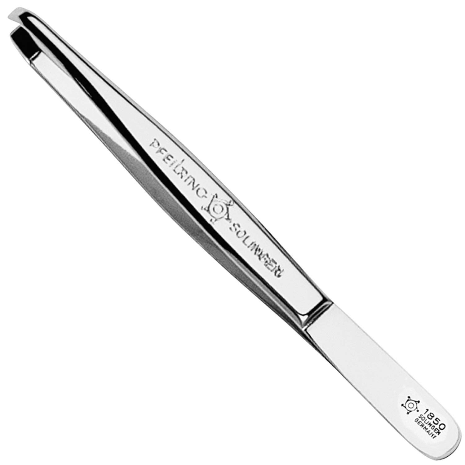 9 cm 24 Carat Gold Plated Tong Eyebrow Tweezers