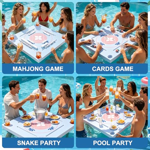 Mesa flotante para Mahjong y juegos acuáticos grandes miniatura 5