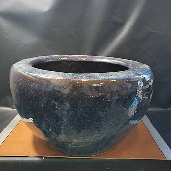 大型水甕 58cm×60cm 甕 巨大壷 水瓶 睡蓮鉢 めだか鉢 金魚鉢 古民具 大型水甕 58cm×60cm 甕 巨大壷 水瓶 睡蓮鉢 めだか鉢 金魚鉢 古民