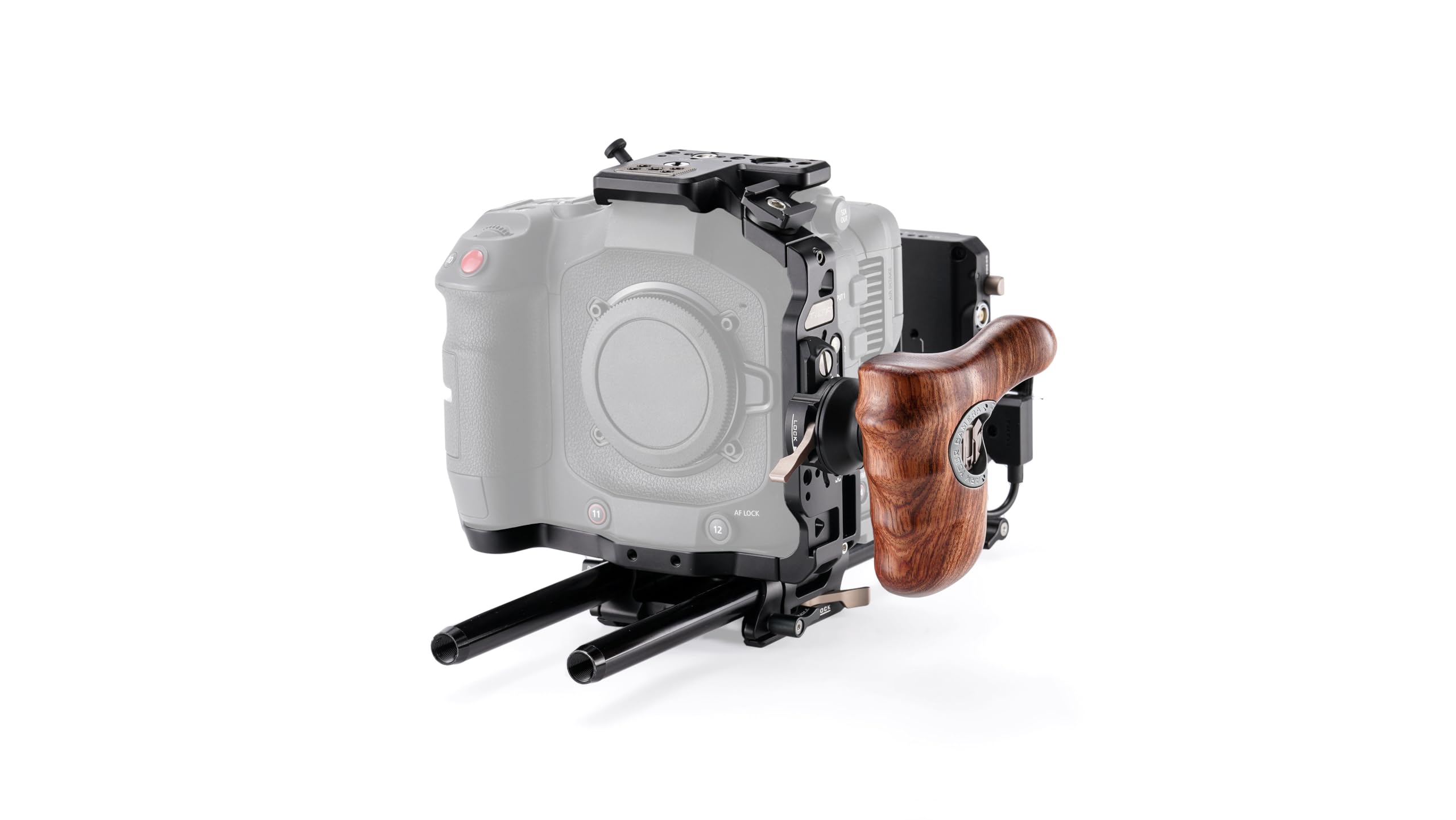 SHAPE CANON EOS C80 cage + Vマウントプレート Kondor Blue V-Mount Battery Plate Kit for Cage KB-CC80-VMP-BK
