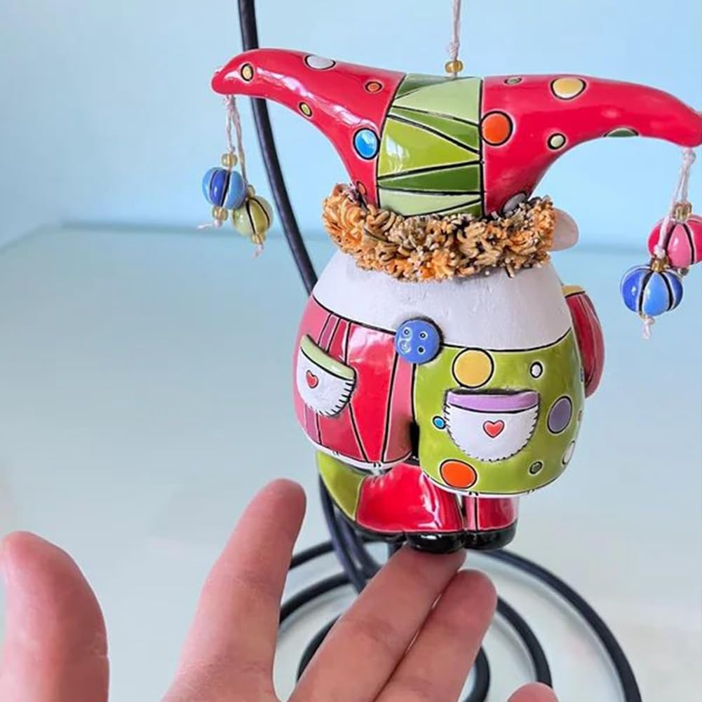 Amazon.co.jp: Ofegtom （オウバンゲ） カラフルなピエロのベル飾り 